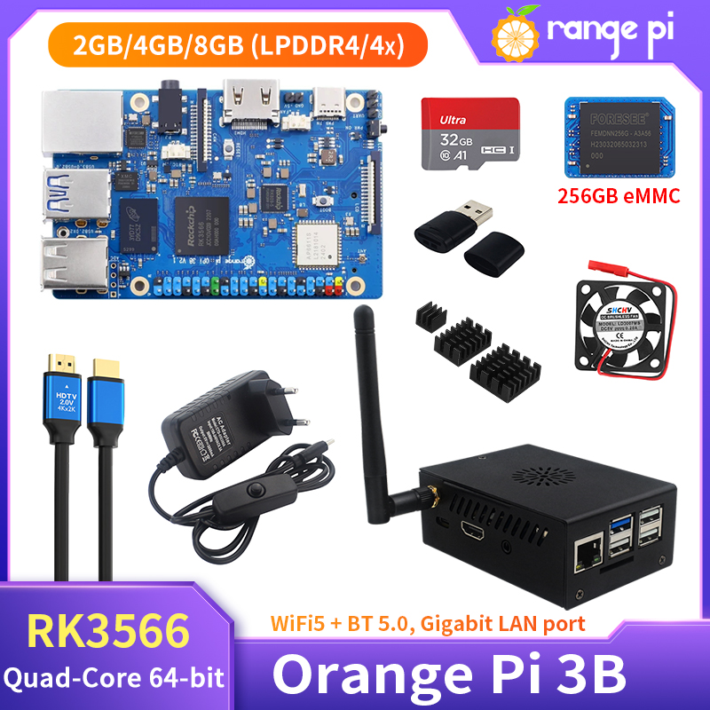 Rockchip Rk3588 Development Board - Orange Pi 3B 8GB 4GB 2GB