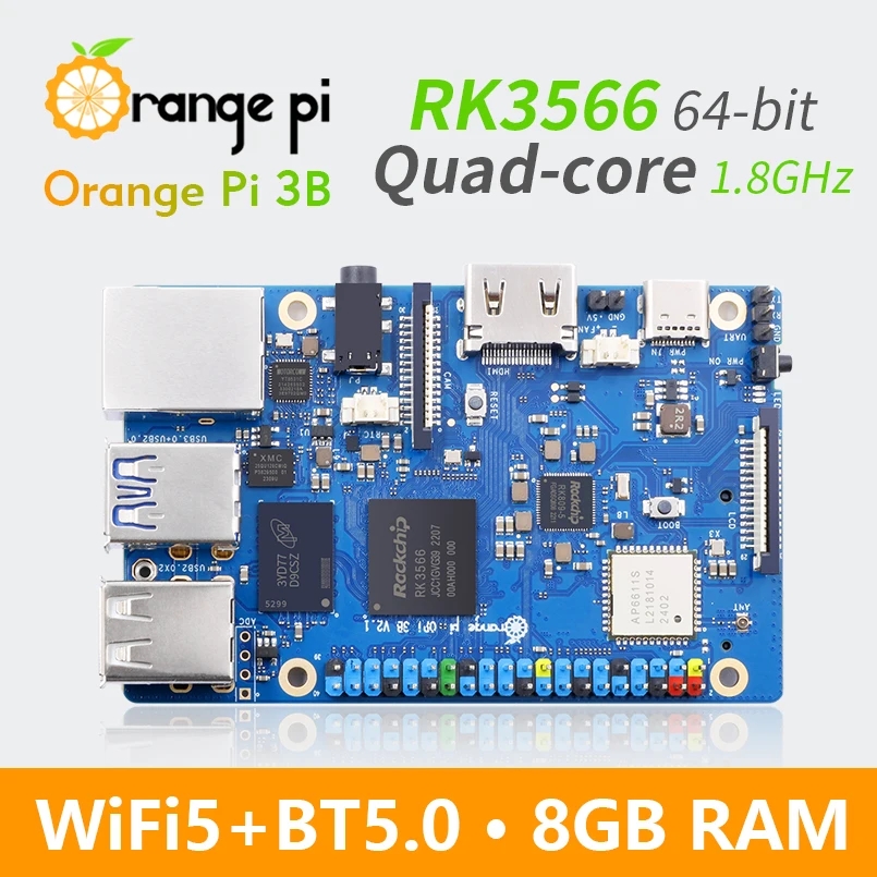 Orange Pi 3B 8GB 4GB 2GB Ram R - Rockchip Rk3588 Development Board recension och pris